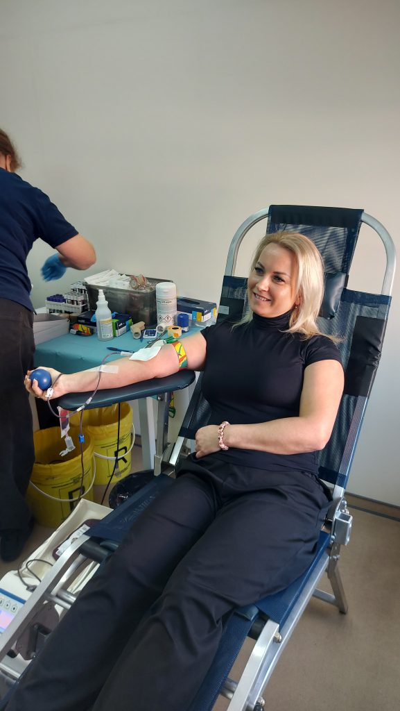 Kraujo donorystės akcija Kauno kolegijos Alytaus fakultete