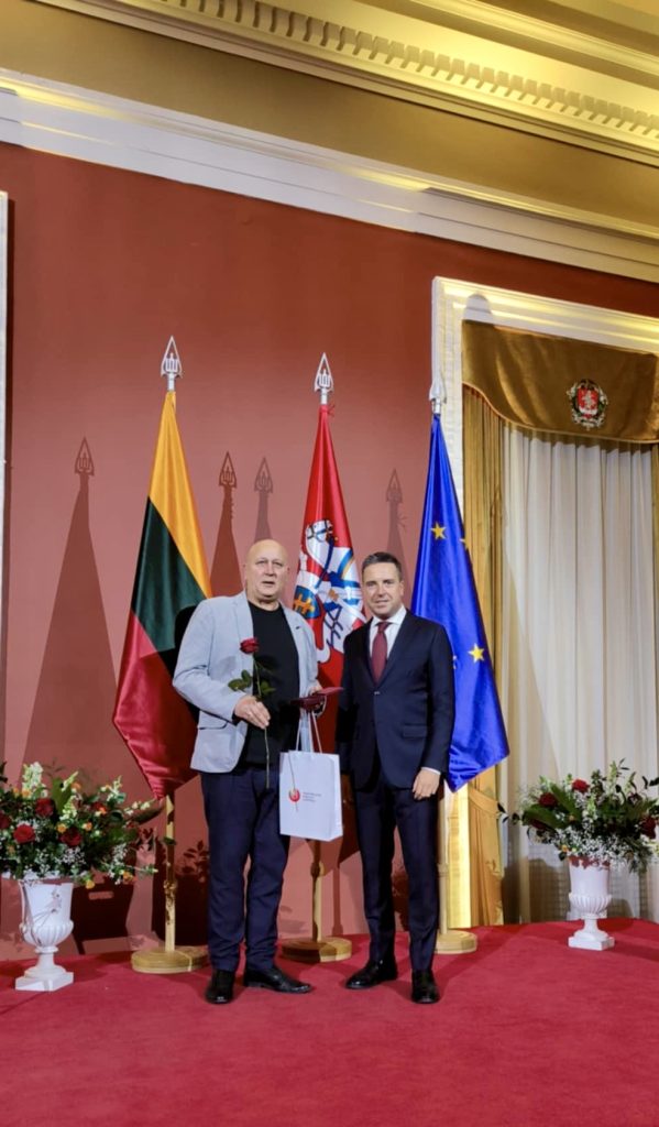 Kęstučio Martinkaičio apdovanojimas Lietuvos garbės donoro ženklu