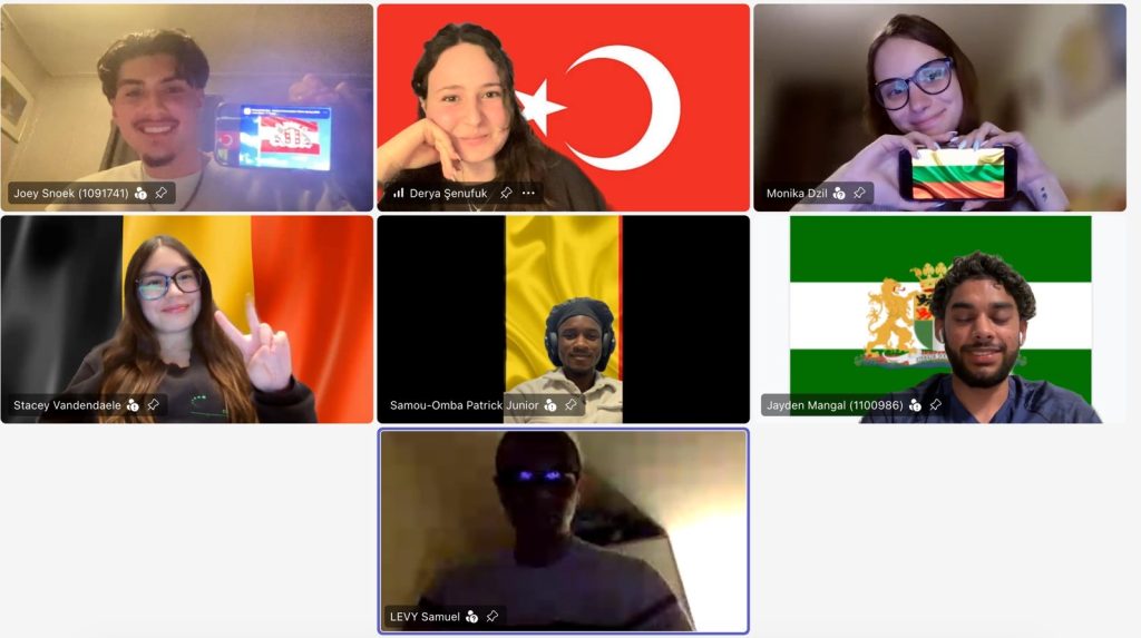 Tarptautinės kalbų sesijos „Businet Conversational Tables“ su Alytaus fakulteto bendruomene