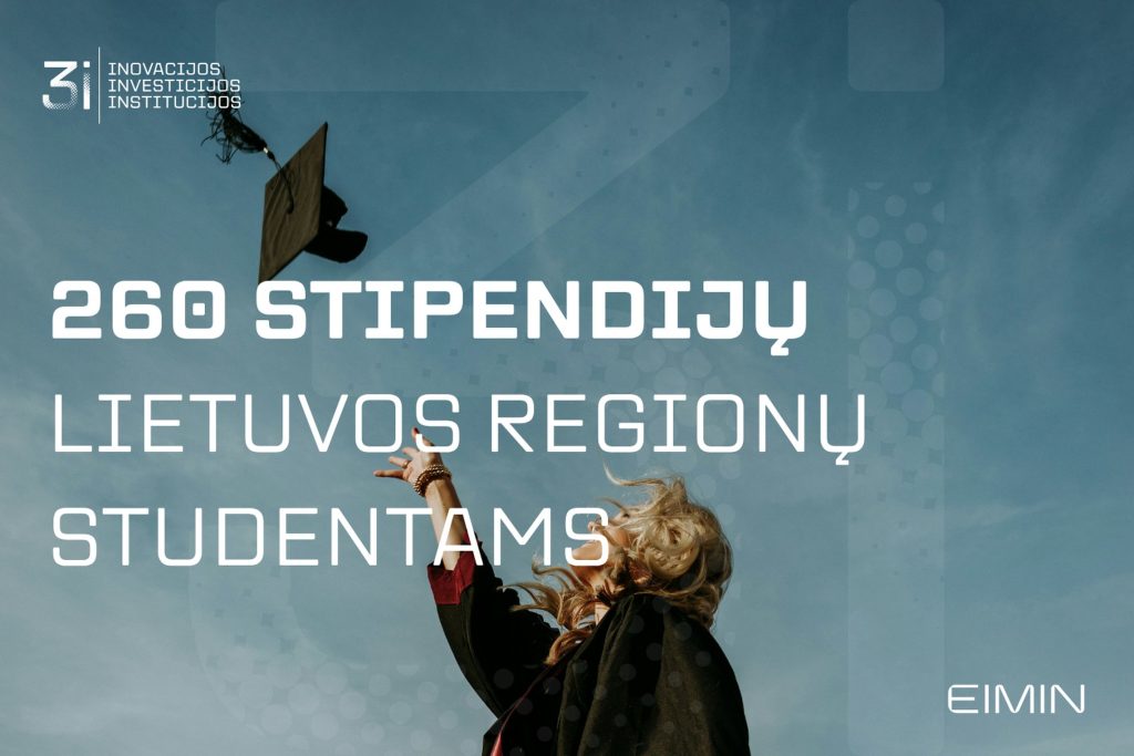 2026 m. įstoję į valstybės finansuojamas STEM studijų vietas Alytaus fakultete gali pretenduoti į 200 Eur mėnesinę stipendiją visam studijų laikotarpiui.