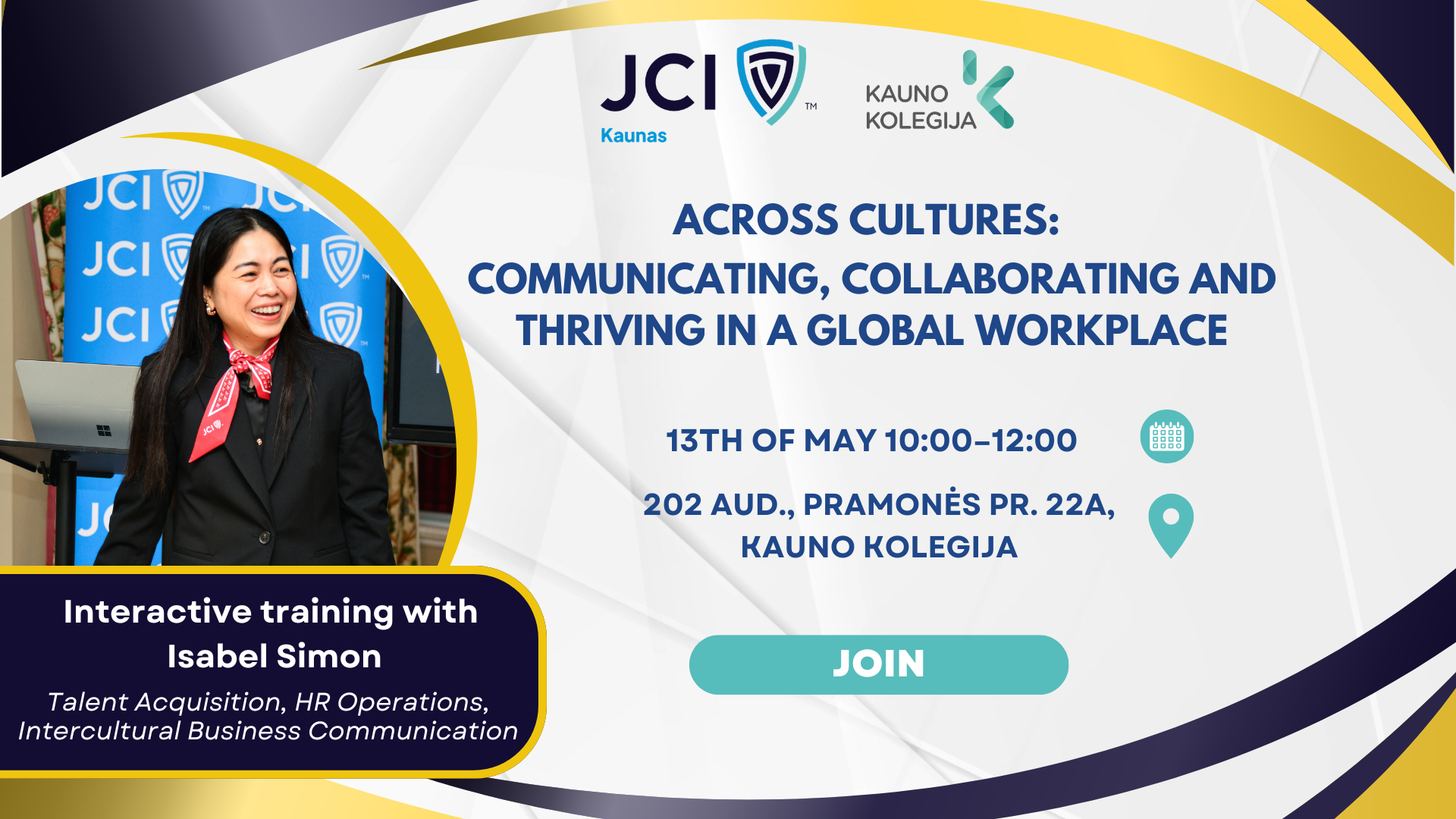 Interactive training session ‘Across Cultures: Communicating, Collaborating and Thriving in a Global Workplace‘