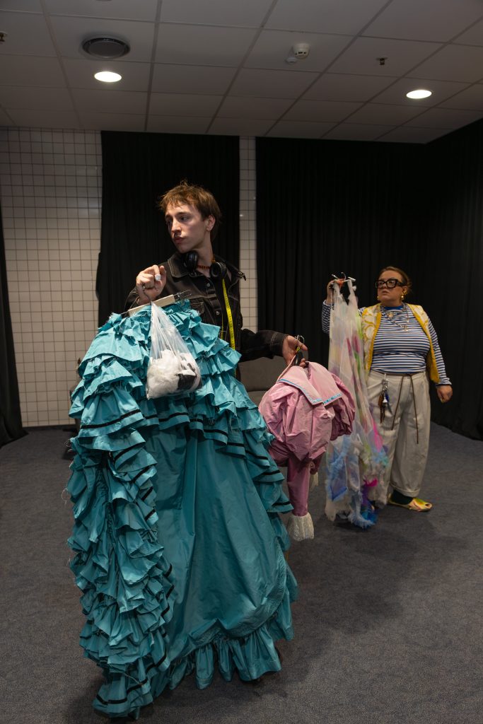 Menų akademijos dėstytojos, dizainerės Mildos Grikšaitės kurti įvaizdžiai