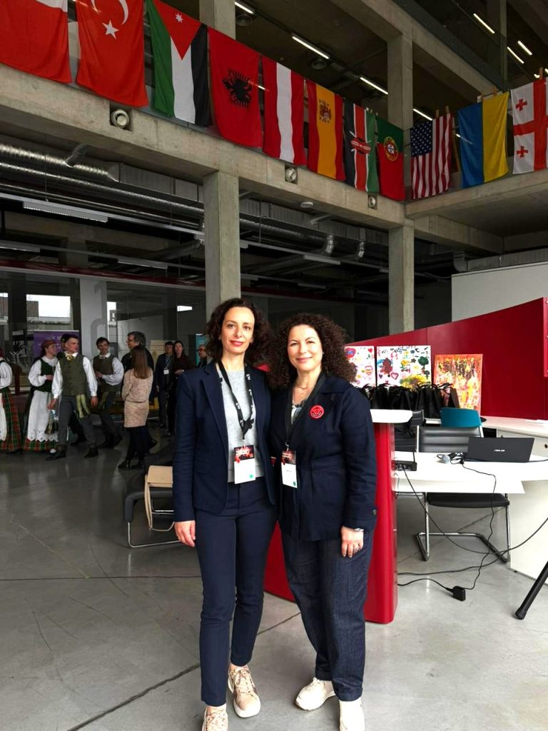 Tarptautinės savaitės susitikimas su Tiranos universiteto atstovėmis