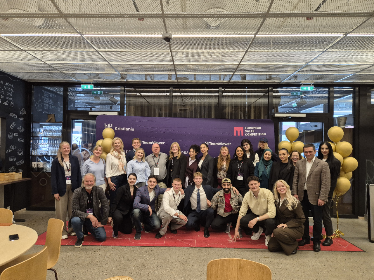 European sales competition dalyviai